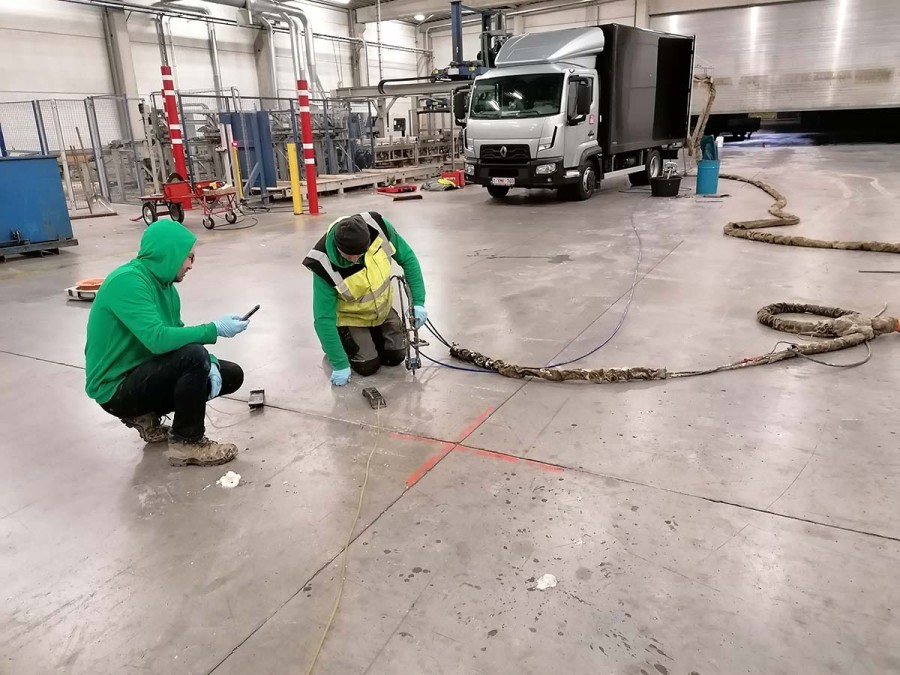 Magazijnvloeren injecteren